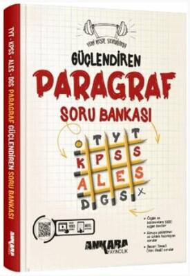 Ankara 2025 Tyt Paragraf Güçlendiren Soru Bankası - Kolektif kitap kapağı