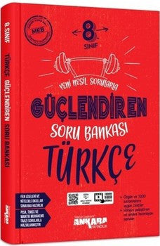 Ankara Yayınları 8. Sınıf Lgs Türkçe Güçlendiren Soru Bankası Son Baskı kitap kapağı