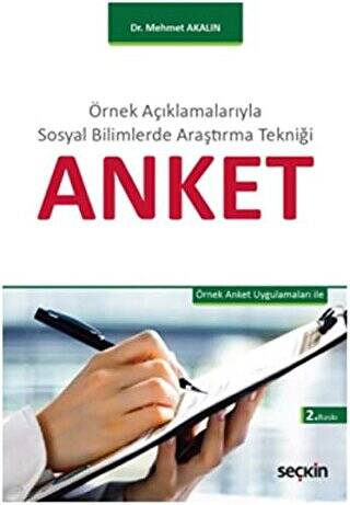 Anket - Mehmet Akalın kitap kapağı