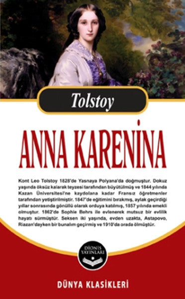 Anna Karenina - Lev Nikolayeviç Tolstoy kitap kapağı