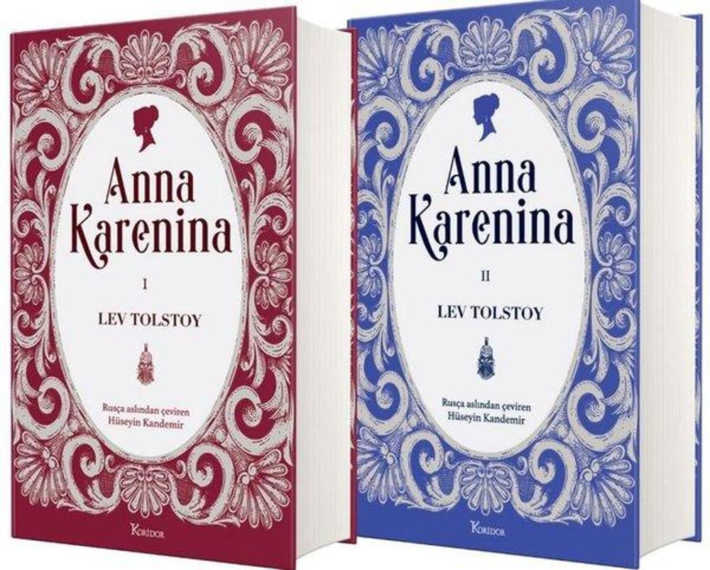 Anna Karenina Seti - 2 Kitap Takım - Bez Ciltli | Koridor Yayıncılık
