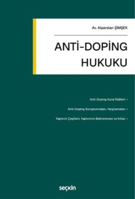 Anti-Doping Hukuku - Alparslan Şimşek kitap kapağı