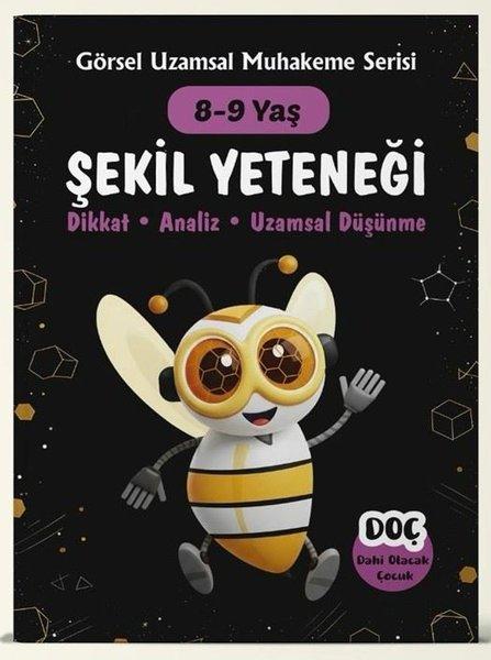 Şekil Yeteneği 8 - 9 Yaş - Dikkat Analiz Uzamsal Düşünme | Dahi Olacak Çocuk Yayınları (İnce Kapak) - Resim 1
