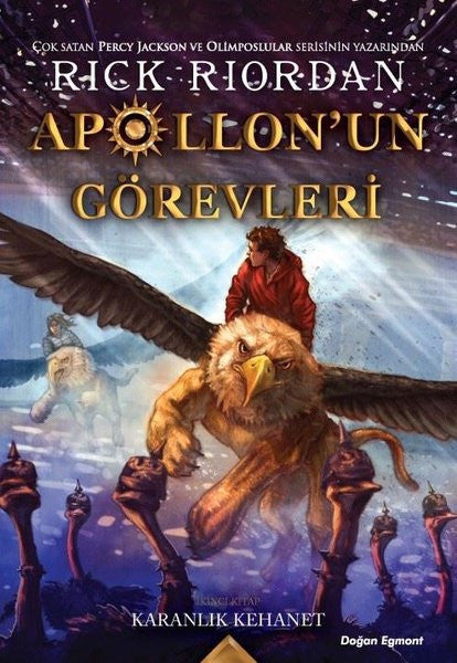 Apollonun Görevleri 2-Karanlık Kehanet - Rick Riordan kitap kapağı
