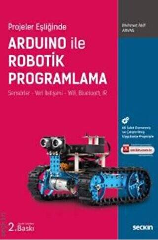 Arduino ile Robotik Programlama - Mehmet Akif Arvas kitap kapağı