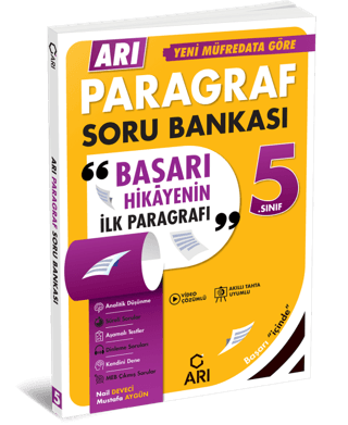 5. Sınıf Arı Paragraf Soru Bankası - Mustafa Aygün kitap kapağı