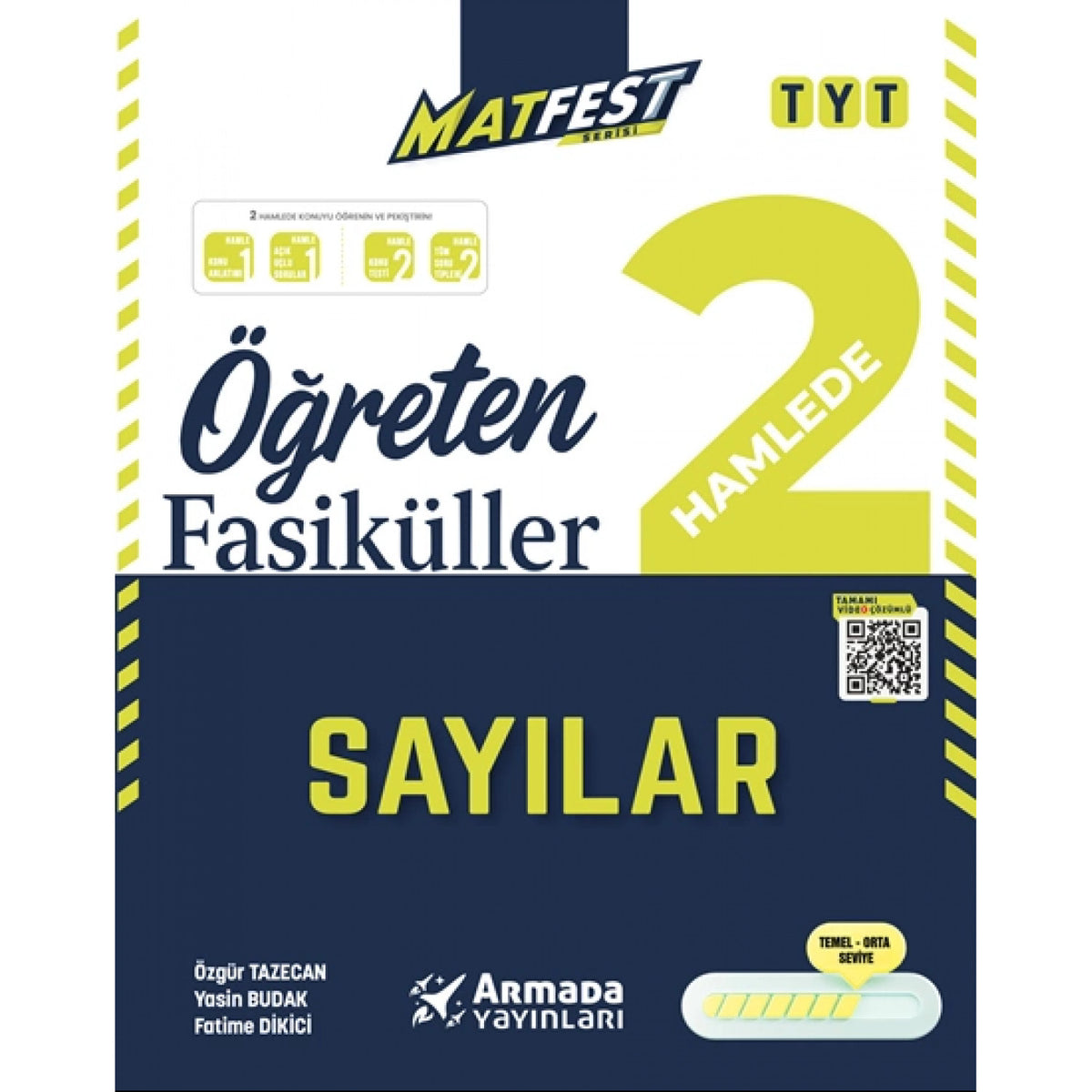 Armada Yayınları Tyt Matfest Öğreten Fasüküller Sayılar kitap kapağı
