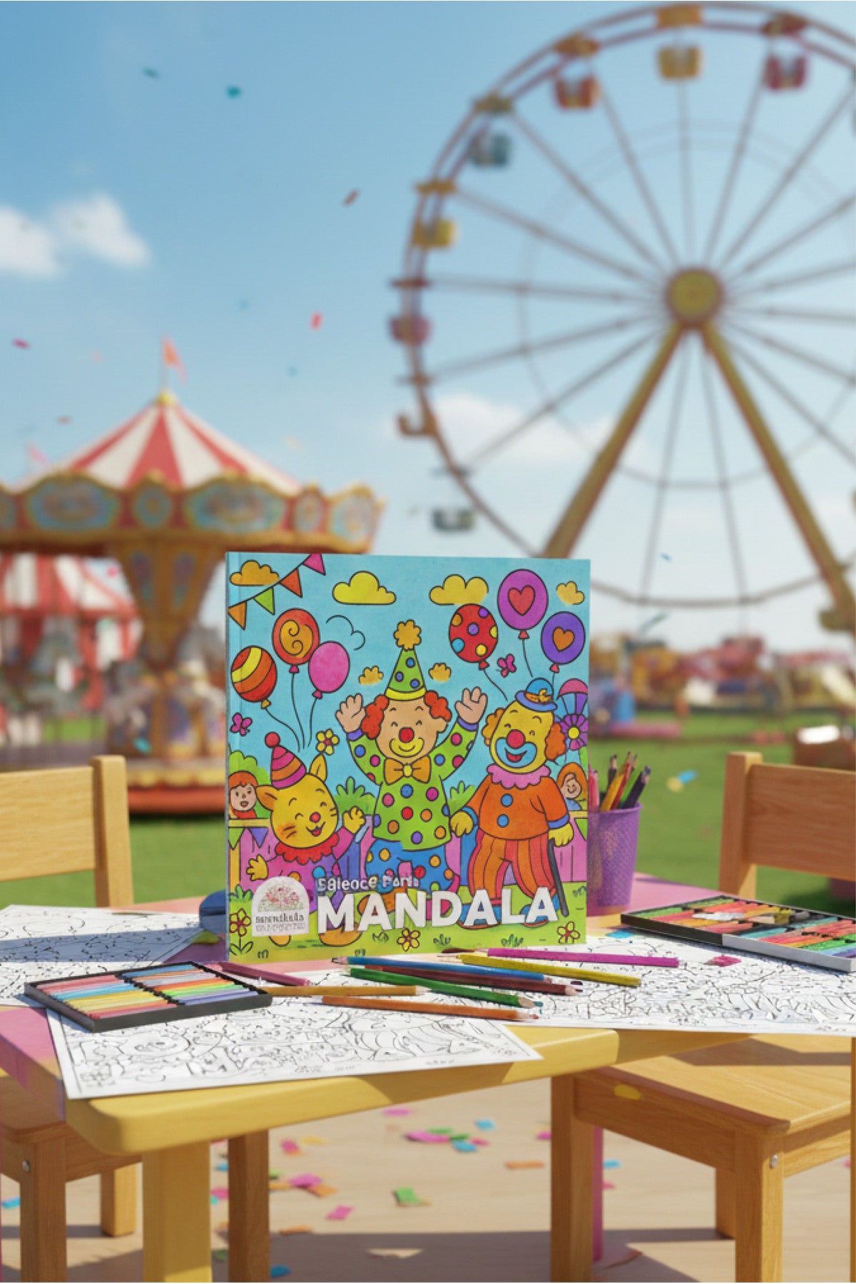 Art Terapi Mandala Yayınları Mandala Çocuklar İçin Boyama Kitabı kitap kapağı