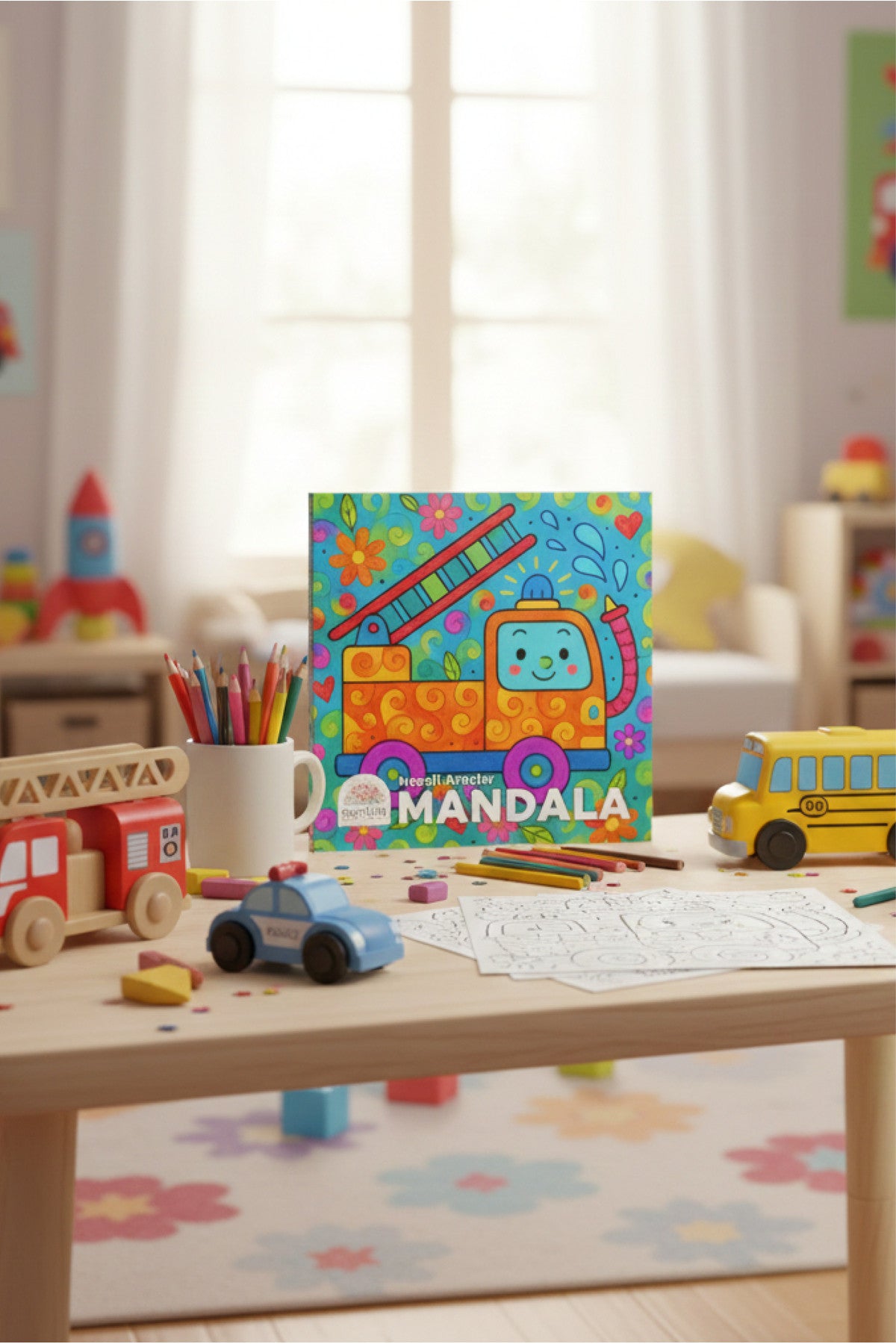Art Terapi Mandala Yayınları Mandala Çocuklar İçin Boyama Kitabı kitap kapağı
