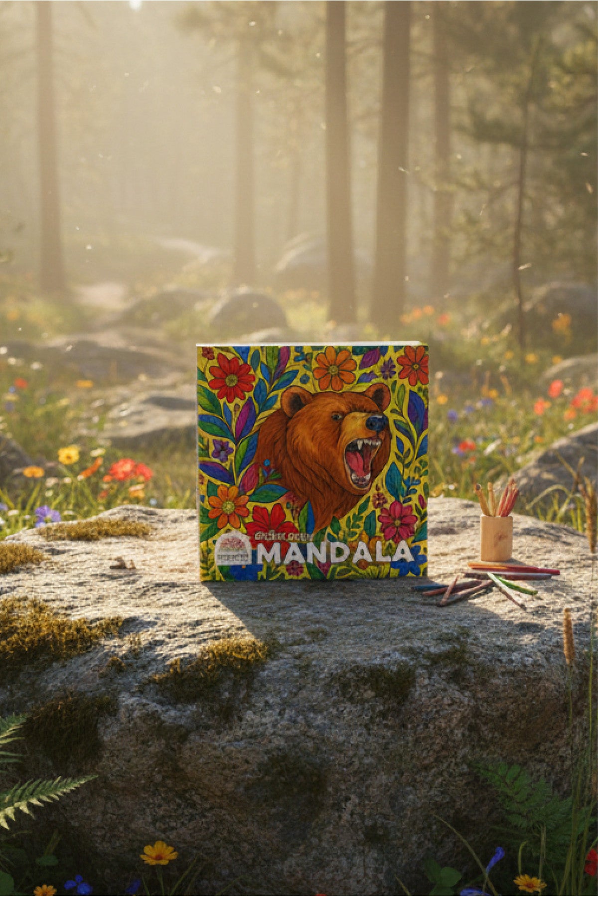 Art Terapi Mandala Yayınları Mandala Yetişkinler İçin Boyama Kitabı kitap kapağı