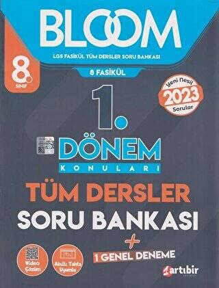 Artıbir Yayınları 8. Sınıf Lgs 1. Dönem Konuları Tüm Dersler Soru Bankası Bloom Serisi 0223 - Kolektif kitap kapağı