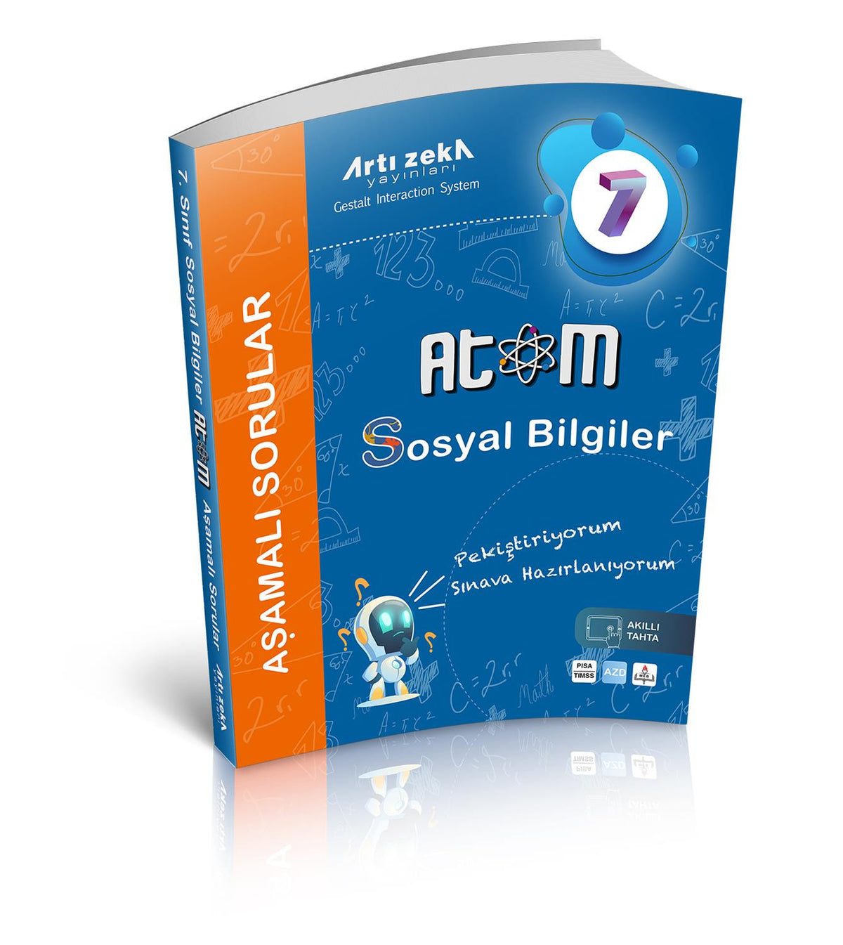 Artı Zeka Yayınları 7. Sınıf Sosyal Bilgiler Aşamalı Soru Bankası 0922 - Kolektif kitap kapağı