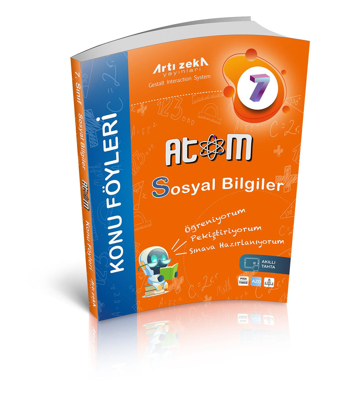 Artı Zeka Yayınları 7. Sınıf Sosyal Bilgiler Konu Uygulama Föyleri 0922 - Kolektif kitap kapağı