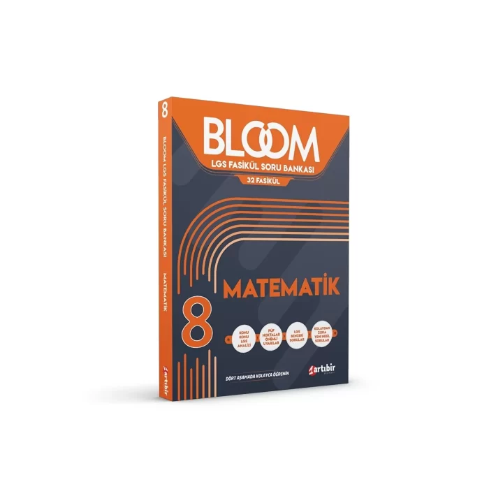 Artıbir Yayınları 8. Sınıf Lgs Matematik Fasikül Soru Bankası Bloom Serisi 0922 - Kolektif kitap kapağı