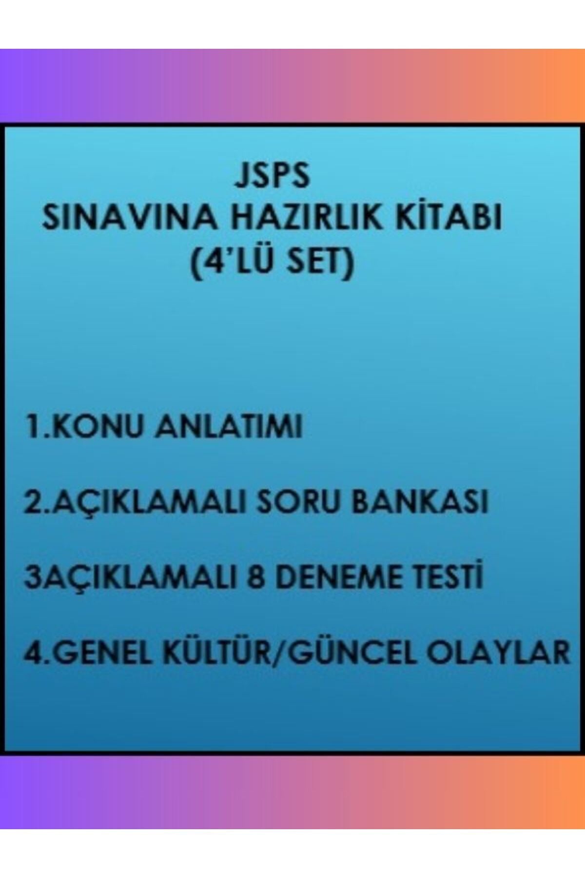 JSPS Sınavına Hazırlık 4’Lü Set kitap kapağı
