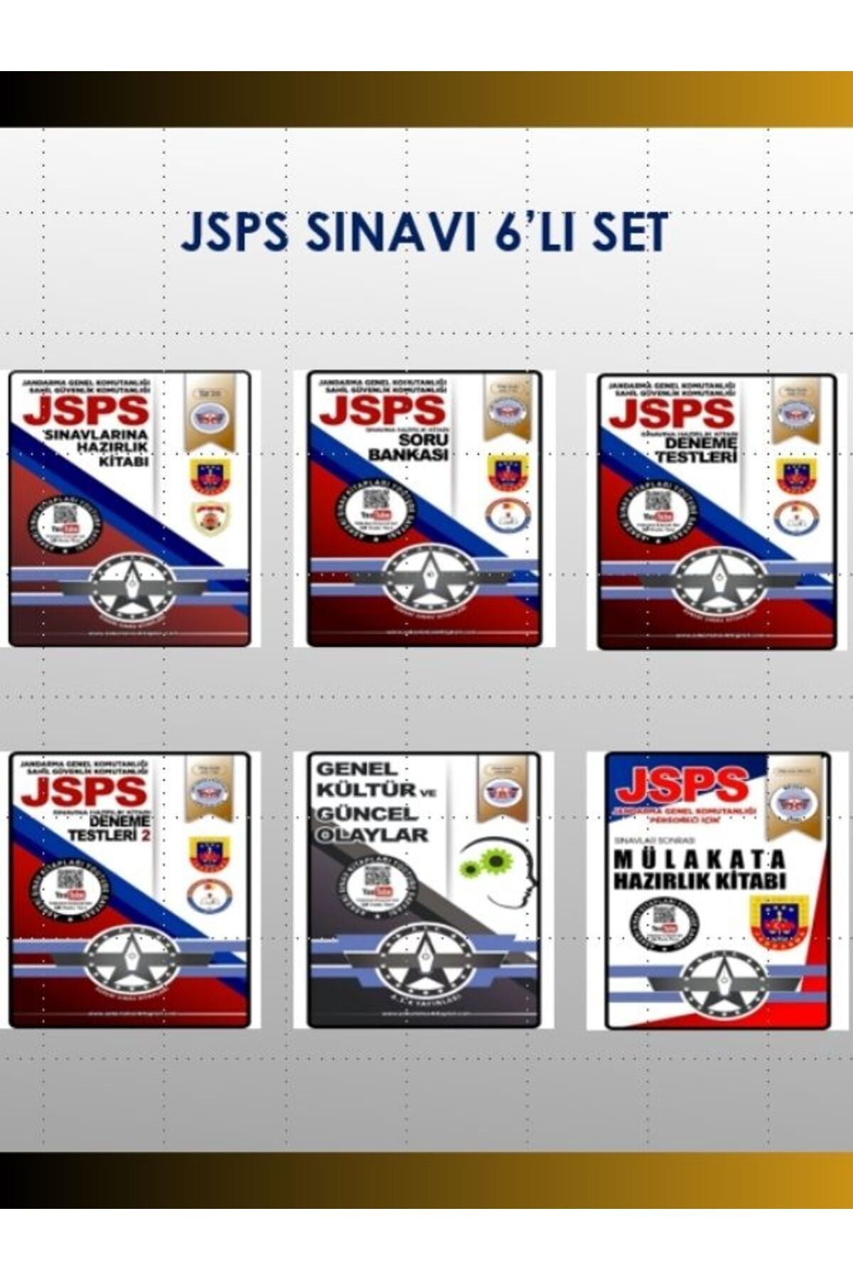 Jsps Sınavına Hazırlık 6’Lı Set (1) kitap kapağı