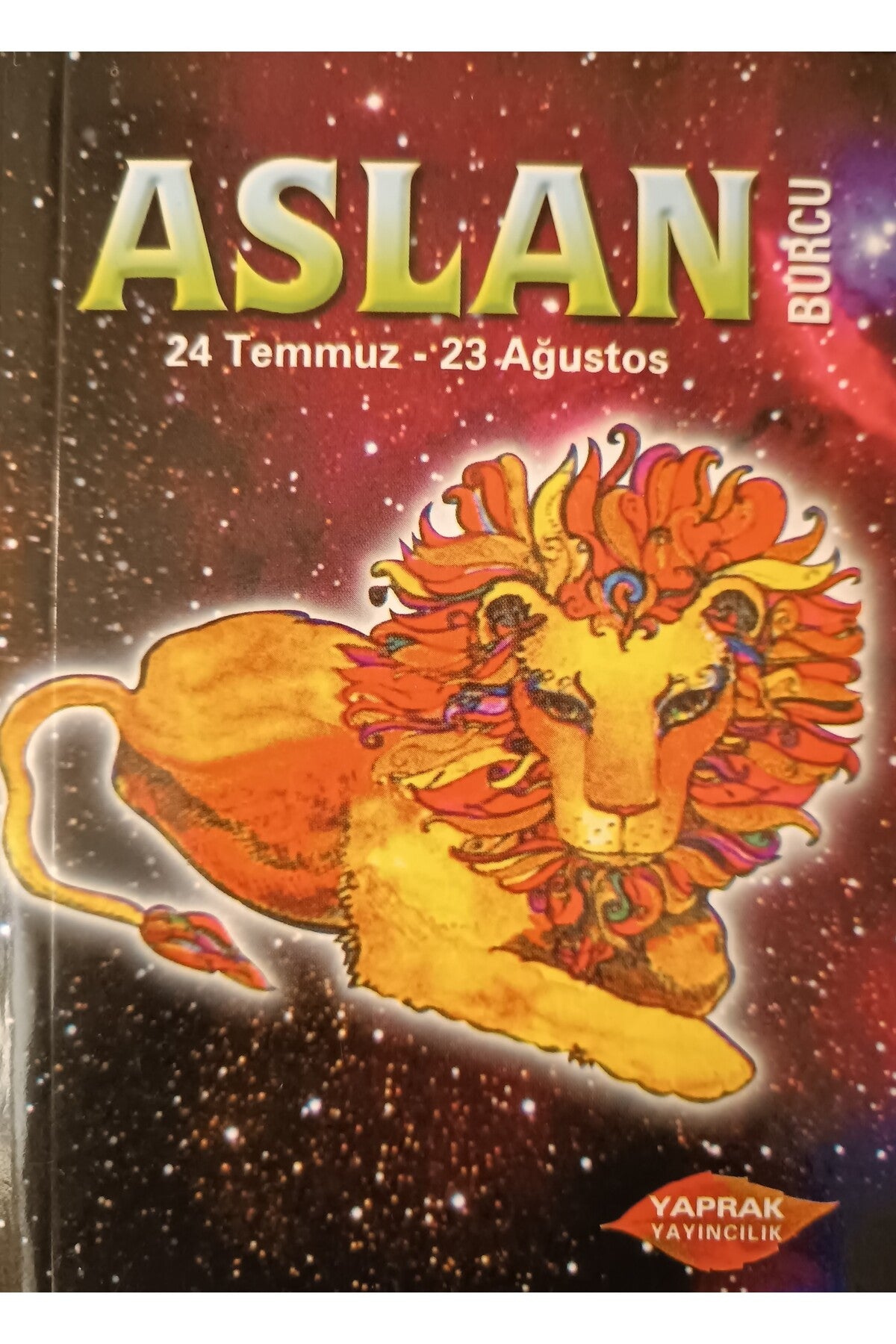 Aslan Burcu 24 Temmuz-23 Ağustos (Cep Boy) kitap kapağı