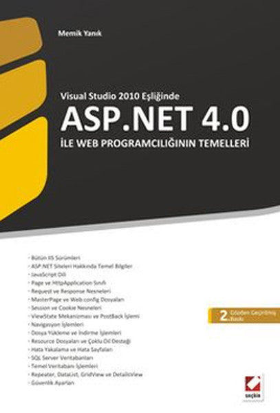 ASP. NET 4.0 ile Web Programcılığının Temelleri - Memik Yanık kitap kapağı