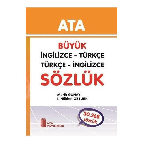 Ata İngilizce - Türkçe, Türkçe - İngilizce Sözlük (Sert Kapak) - Charles Dickens kitap kapağı