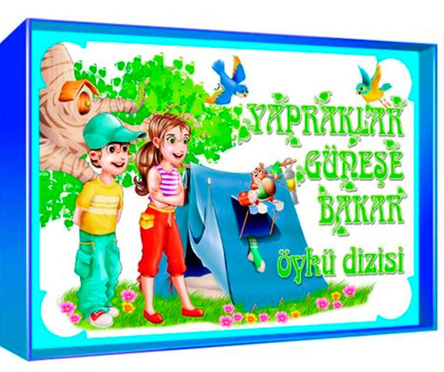 Ata Yayınları Yapraklar Güneşe Bakar Öykü Dizisi 10'lu Set kitap kapağı