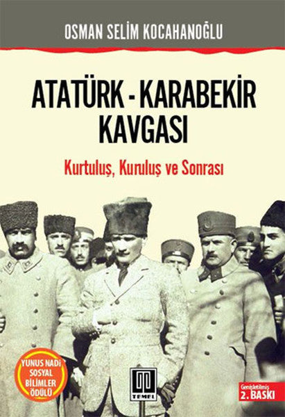 Atatürk - Karabekir Kavgası - Osman Selim Kocahanoğlu kitap kapağı