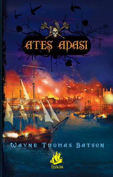 İlyada Ateş Adası - Wayne Thomas Batson kitap kapağı
