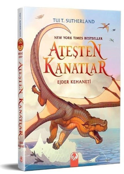 Ateşten Kanatlar 1.Cilt - Ejder Kehaneti - Tui T. Sutherland kitap kapağı