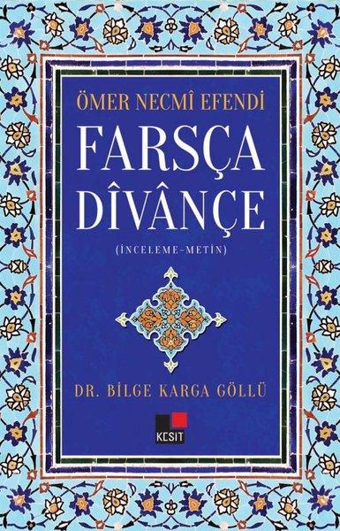 Ömer Necmi Efendi - Farsça Divançe | Kesit Yayınları (İnce Kapak) - Resim 1