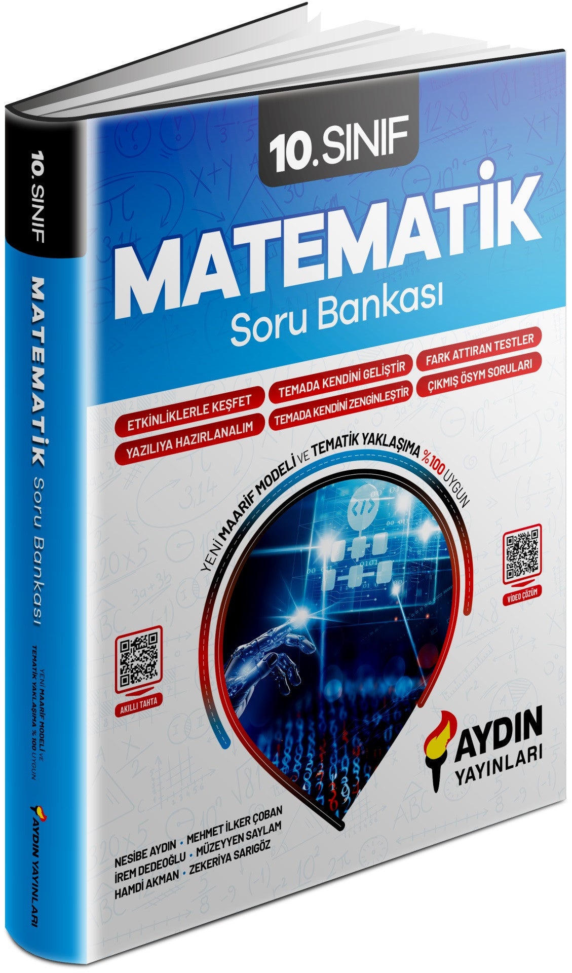 Aydın 2026 10. Sınıf Matematik Soru Bankası - Zekeriya Sarıgöz kitap kapağı