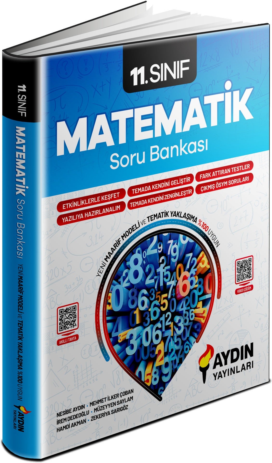 Aydın 2027 11. Sınıf Matematik Soru Bankası Maarif Model kitap kapağı