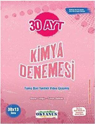 AYT 30 Kimya Denemesi - Bayar Cengiz kitap kapağı