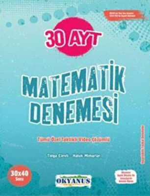 AYT 30 Matematik Denemesi - Haluk Mimarlar kitap kapağı