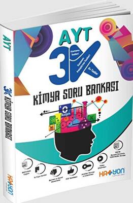 Katyon Yayınları AYT 3K Kimya Soru Bankası - Kolektif kitap kapağı