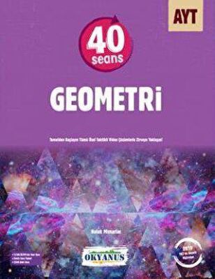 AYT 40 Seans Geometri - Haluk Mimarlar kitap kapağı