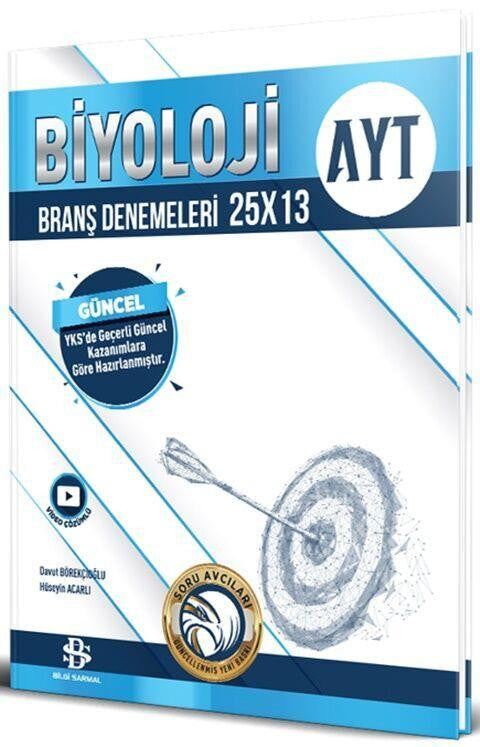 AYT Biyoloji 25x13 Branş Denemeleri - Kolektif kitap kapağı