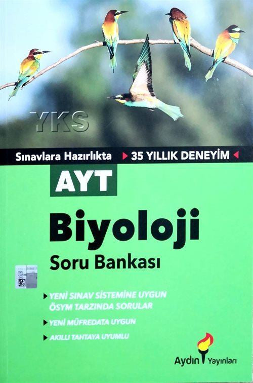 AYT Biyoloji Soru Bankası - Kolektif kitap kapağı