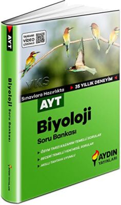 Ayt Biyoloji Soru Bankası 2021 - Aydın Yayınları - Kolektif kitap kapağı