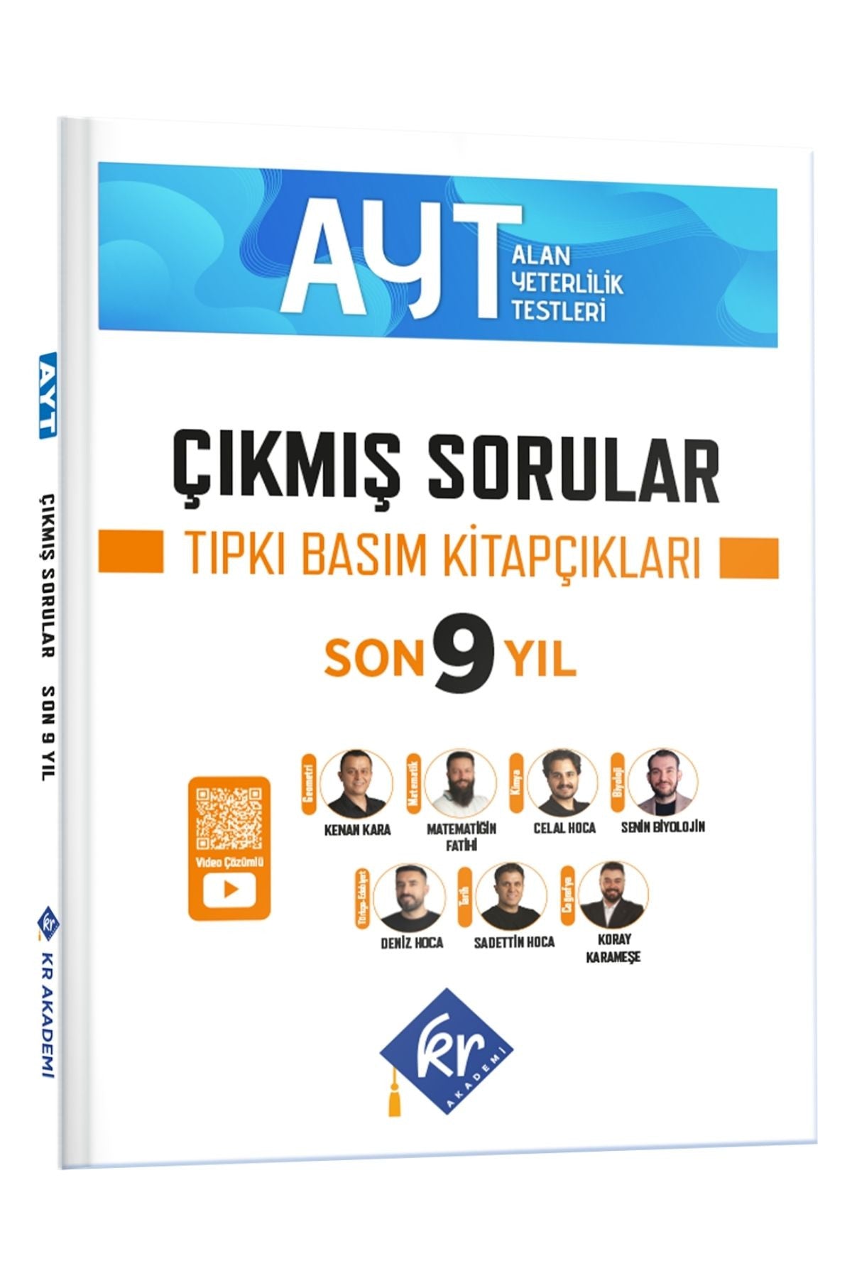 AYT Çıkmış Sorular Son 9 Yıl Tıpkı Basım Kitapçıkları - Kolektif kitap kapağı