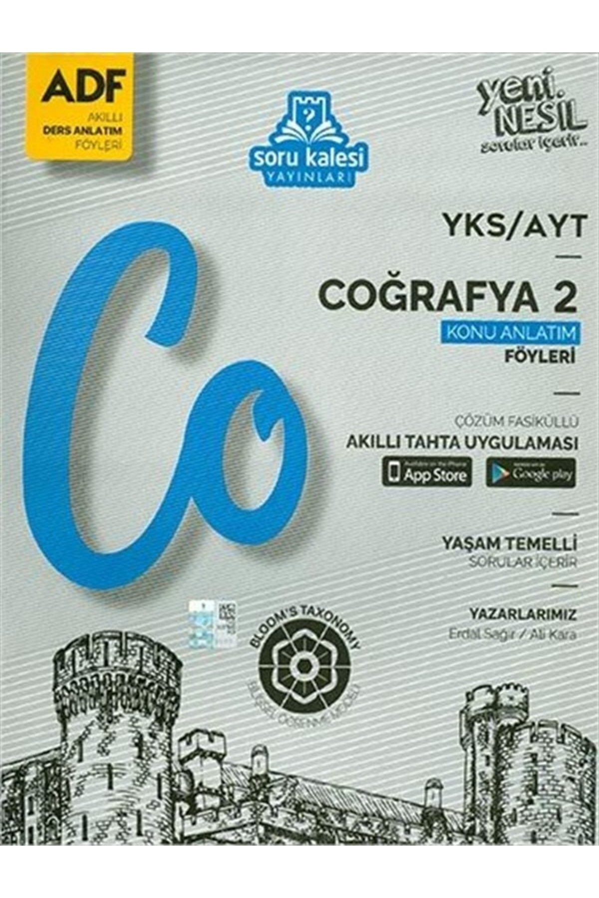 Ayt Coğrafya 2 Çek Kopart Akıllı Konu Anlatım Föyü Adf kitap kapağı