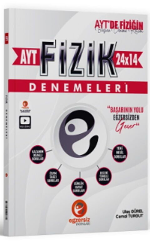 AYT Fizik Denemeleri Egzersiz Yayınları kitap kapağı