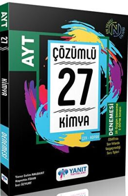 AYT Kimya Video Çözümlü 27 Branş Deneme - Kolektif kitap kapağı