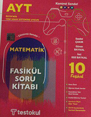 Test Okul Yayınları AYT Matematik Fasikül Soru Kitabı - Kolektif kitap kapağı