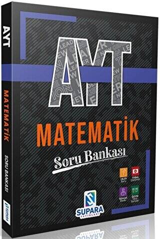 Supara Yayınları AYT Matematik Soru Bankası - Kolektif kitap kapağı