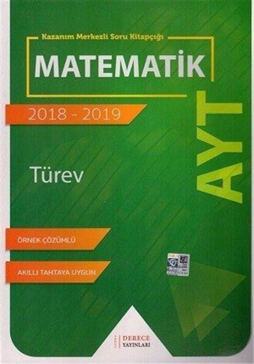 AYT Matematik Türev kitap kapağı