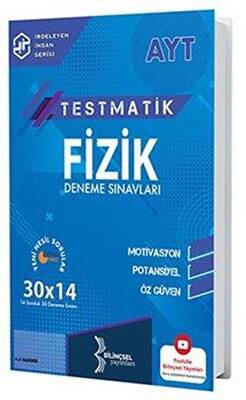 Bilinçsel Yayınları AYT Testmatik Fizik Deneme Sınavları - Kolektif kitap kapağı