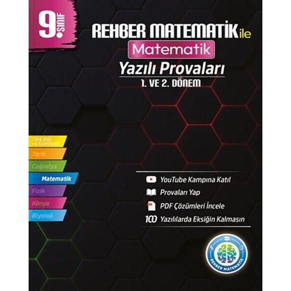9. Sınıf Matematik Yazılı Provaları | Rehber Matematik (İnce Kapak)
