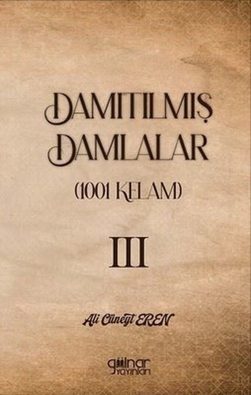 Damıtılmış Damlalar 1001 Kelam 3 | Gülnar Yayınları (İnce Kapak)