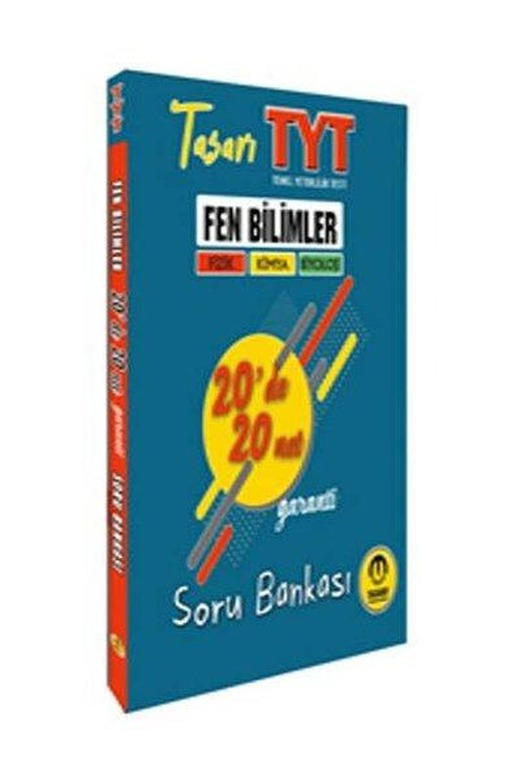 TYT Fen Bilimleri 20 de 20 Net Soru Bankası | Tasarı Akademi (İnce Kapak)