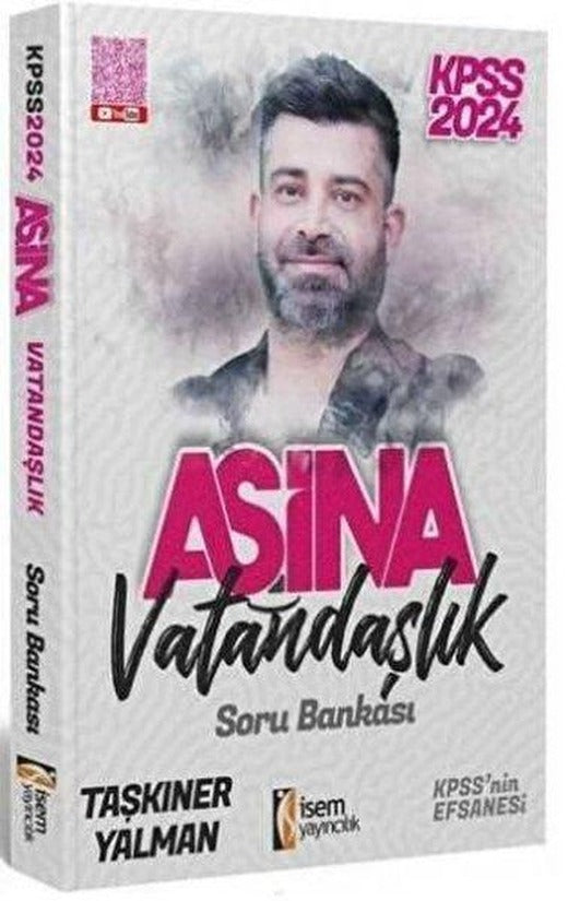 2024 KPSS Aşina Vatandaşlık Soru Bankası | İSEM Yayıncılık (İnce Kapak)