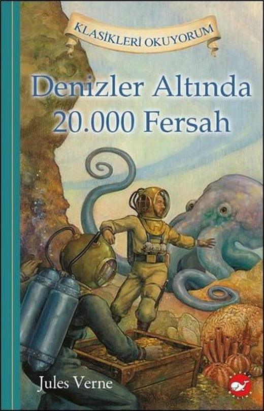 Denizler Altında 20.000 Fersah | Beyaz Balina Yayınları (Ciltli)